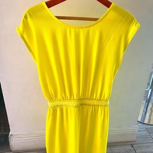 Opulence yellow dress